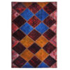 Vintage Persian Hand-Knotted Patchwork Carpet Amiri