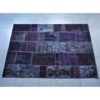 Persian Hand-Knotted Patchwork Carpet Emad