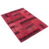 Vintage Persian Hand-Knotted Patchwork Carpet Veis
