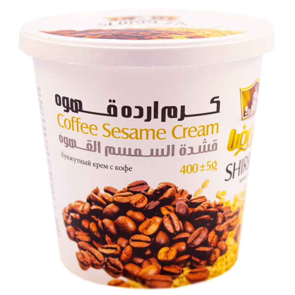 Shirreza Tahini Creamy Sesame Sauce with Coffee Flavor - Persian Ardeh, 400g (3x)