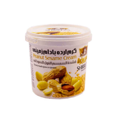 Shirreza Tahini Creamy Sesame Sauce with Peanut Flavor – Persian Ardeh, 200g (5x)