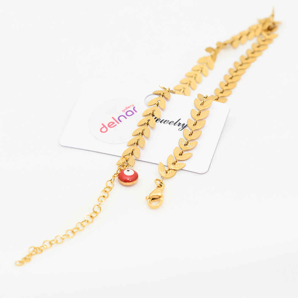 Steel Cheshm Nazar Ankle Bracelet Model Gandomi