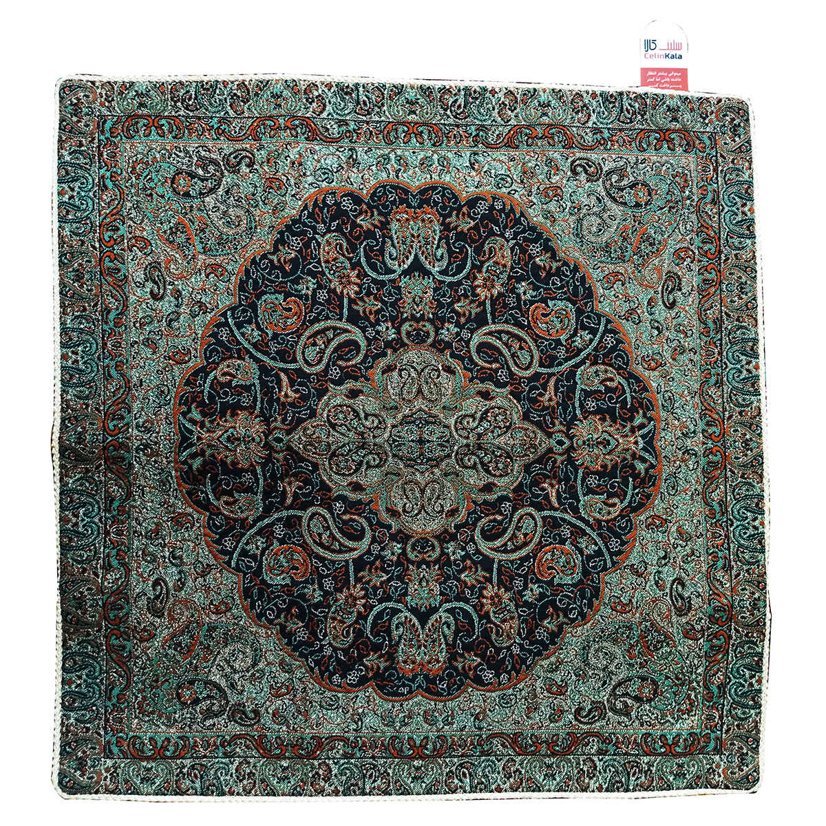 Persian Termeh Cushion Cover - Model Yahya (X2) | Handwoven Persian Cushion