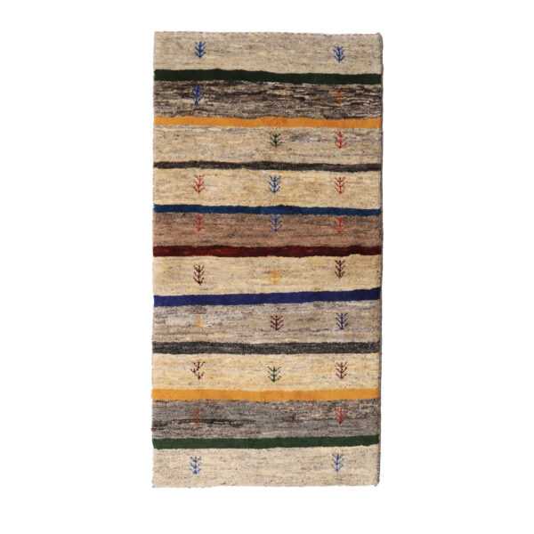 Persian Gabbeh Wool Rug Handwoven Tanha