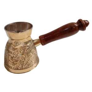 Role-Play Greetings: Turkish Brass Coffee Cezve Pot Model Berenji