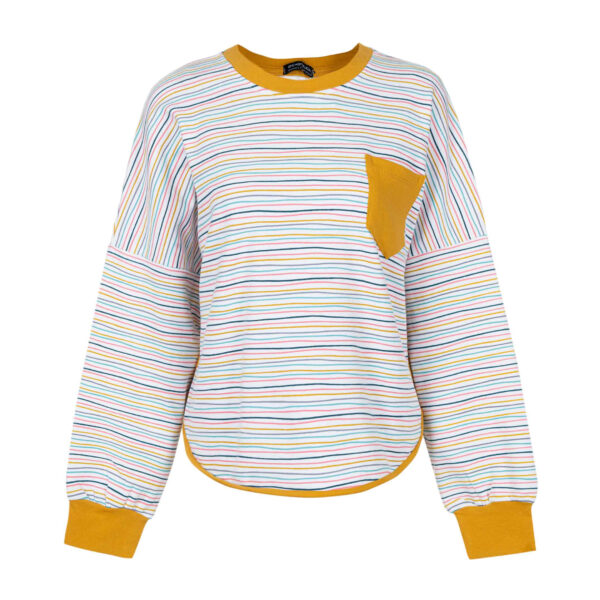 Woman's Casual Crew Neck Sweatshirt Model Behboud