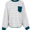 Woman's Casual Crew Neck Sweatshirt Model Behboud