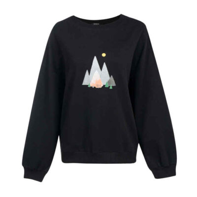 Woman’s Casual Crew Neck Sweatshirt Model Narian