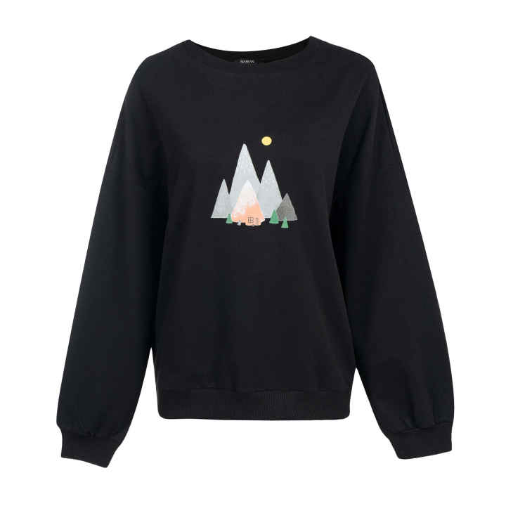 Woman's Casual Crew Neck Sweatshirt Model Narian