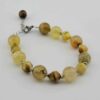 Beaded Bracelet for Women – Cat's Eye & Quartz Gemstones