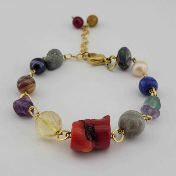 Beaded Bracelet for Women – Chakra Stone Hana