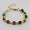 Beaded Bracelet for Women – Chakra Stones Design