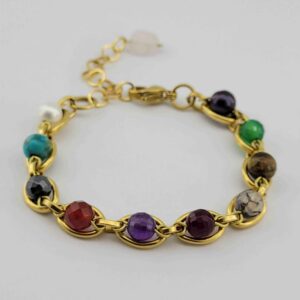 Women's Chakra Stones Bracelet