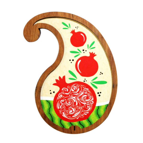 Persian Wooden Incense Holder – Model Toranj (Set of 2)