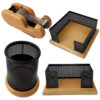 Wooden Office Desk Organizer Accessories - Model Vandad (4pcs)