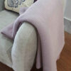 Soft & Light Plaid Knitted Throw for Sofa & Bed Model Classic