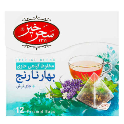 Saharkhiz Herbal Tea Blend: Bitter Orange & Sour Tea (5 Packs)