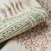 Handcrafted Linen Block Print Table Runner Golabtoon
