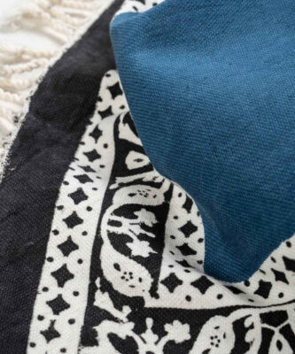 Block Print Linen Tablecloth Model Apadana