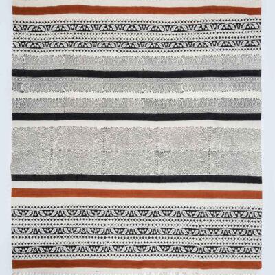 Block Print Linen Tablecloth Model Kaaj