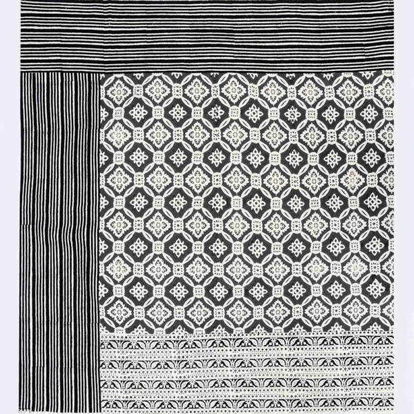 Block Print Linen Tablecloth Model Khajoo