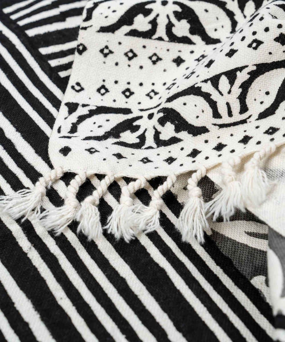 Block Print Linen Tablecloth Model Khajoo