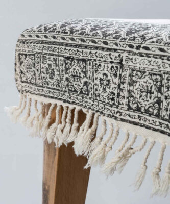 Block Print Linen Tablecloth Model Sarv Azad