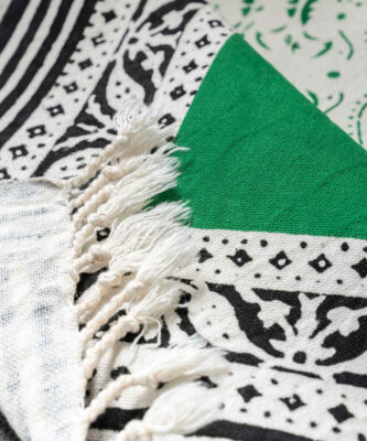 Block Print Linen Tablecloth Model Sarvin
