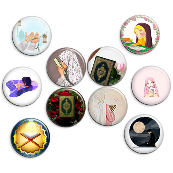 Islamic Pinback Button - Jashn-e Taklif Set (10 pcs)
