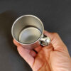 Outdoor Camping Steel Cup with Handle – Lightweight & Unbreakable