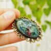Resin Necklace Pendant for Women Handcrafted Abstract
