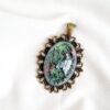 Resin Necklace Pendant for Women Handcrafted Abstract