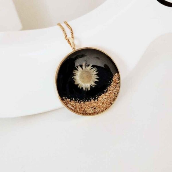 Resin Necklace Pendant for Women Handcrafted Baboone