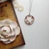 Resin Necklace Pendant for Women Handcrafted Baharan
