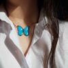 Resin Necklace Pendant for Women Handcrafted Haleh