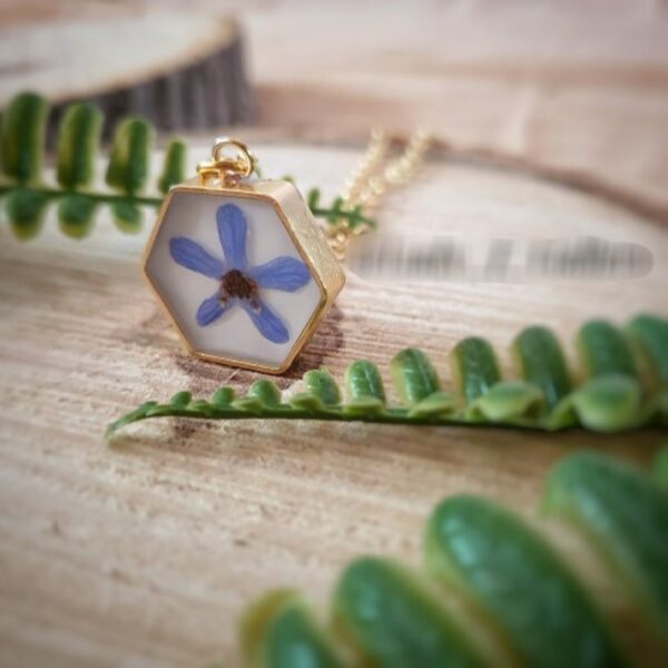 Resin Necklace Pendant for Women Handcrafted Mohajeran