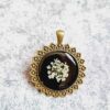 Resin Necklace Pendant for Women Handcrafted Shokaran