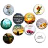 Islamic Button Pin Set for Shia Muslims - Emam Zaman
