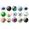 Islamic Button Pin Set for Shia Muslims - Muhammad al-Mahdi