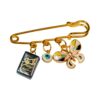 Islamic Newborn Safety Pin Brooch Butterfly