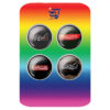 Islamic Pinback Button Set for Shia Muslims - Fatimah al-Zahra