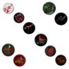 Islamic Pinback Button Set for Shia Muslims - Imam Hussain Muharram Pin