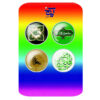 Islamic Pinback Button Set for Shia Muslims - Imam al-Hasan
