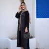Persian Black Manto Model Vian