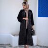 Persian Black Manto Model Vian
