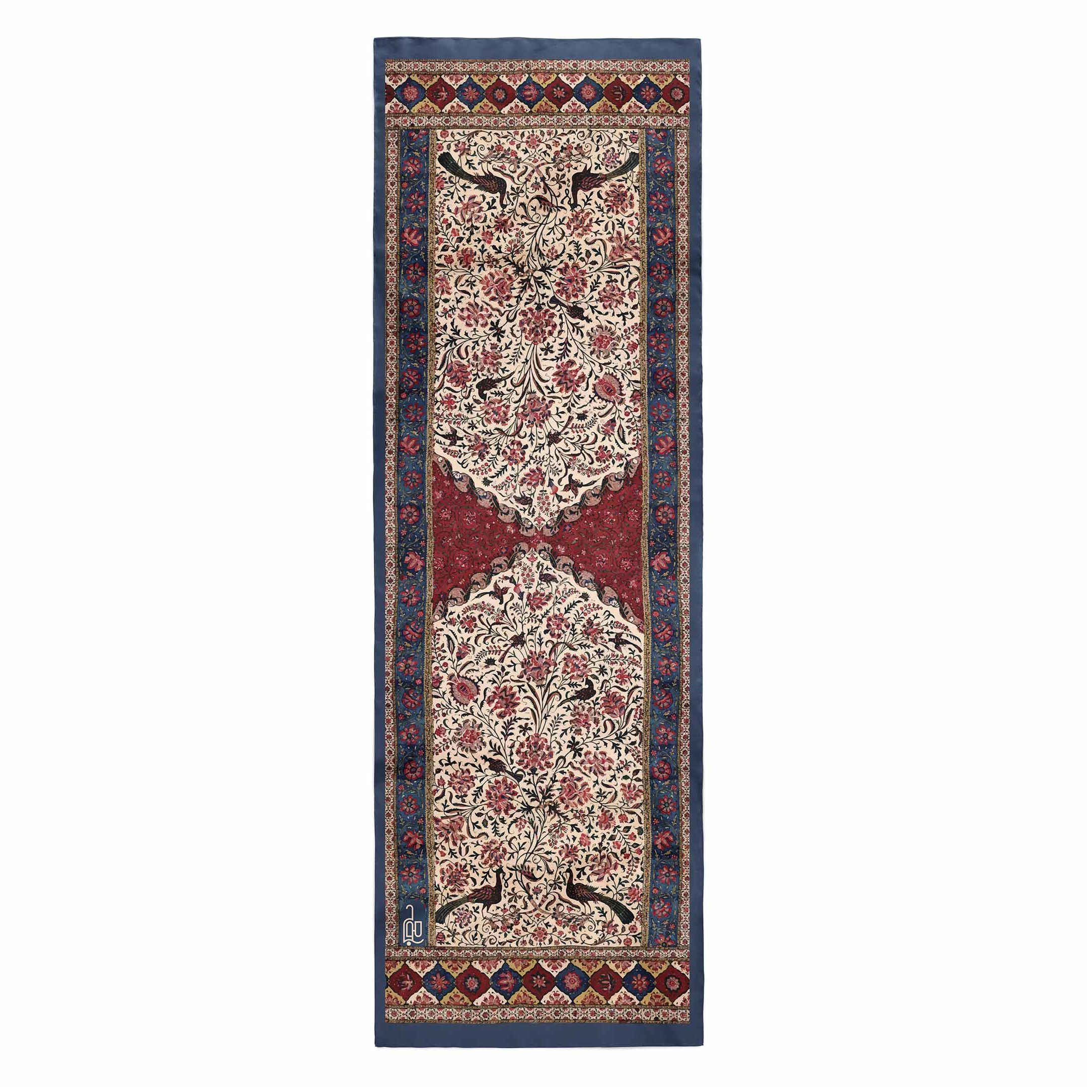 Persian Print Shawl for Women Artistic Model Golestan