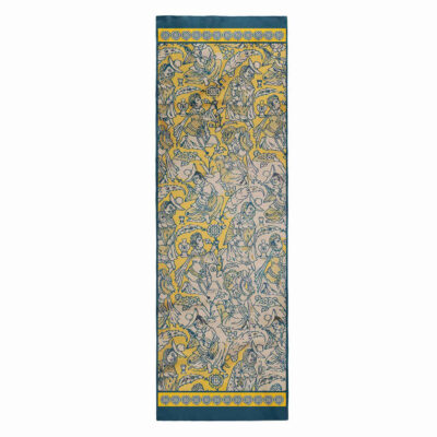 Persian Print Shawl for Women Artistic Model Navazandegan