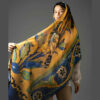 Persian Print Shawl for Women Artistic Model Zaagh
