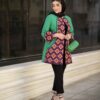 Persian Embroidered Manto Model Chista