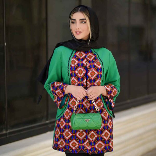 Persian Embroidered Manto Model Chista